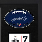 C.J Stroud // Houston Texans // Framed Signable and Image // NFL Officialy Licensed