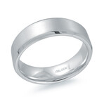 Stainless Steel Brushed Polished Bevel Edge // 6.5mm Ring (11)