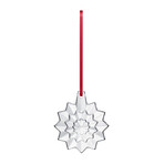 Baccarat Crystal Noel Snowflake Ornament // 2019 // Clear