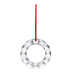 Baccarat Crystal Noel Wreath Ornament // 2019 // Clear