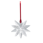 Baccarat Crystal Noel Snowflake Ornament // 2021 // Clear