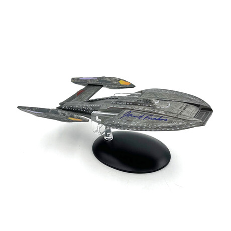 Jonathan Frakes // U.S.S. Zheng He NCC-86505 // Autographed Model