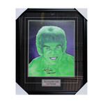 Lou Ferrigno // Framed Autographed 16X20 Photo