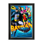 Adam West // Classic Batman and Robin // Framed and Signed 8x10