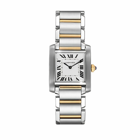 Cartier Ladies Tank De Française Quartz // 2301 // Pre-Owned