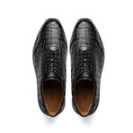 Alonzo // Caiman Fuscus Sneakers // Black (US: 9.5)