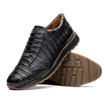 Alonzo // Caiman Fuscus Sneakers // Black (US: 9.5)