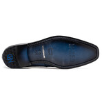 Fangio // Ostrich + Ostrich Leg Loafers // Denim blue (US: 8)