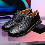 Alonzo // Caiman Fuscus Sneakers // Black (US: 9.5)