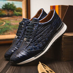 Alonzo // Caiman Fuscus Sneakers // Navy (US: 7)