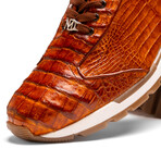 Alonzo // Caiman Fuscus Sneakers // Cognac (US: 8.5)