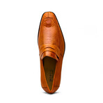 Fangio // Ostrich + Ostrich Leg Loafers // Cognac (US: 9)