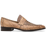 Fangio // Ostrich + Ostrich Leg Loafers // Rustic Orix (US: 12)