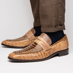 Fangio // Ostrich + Ostrich Leg Loafers // Rustic Orix (US: 12)