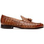 Bianchi // Caiman Fuscus Tassel Loafers // Bay Apache (US: 10.5)