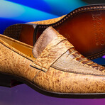 Fangio // Ostrich + Ostrich Leg Loafers // Rustic Orix (US: 12)