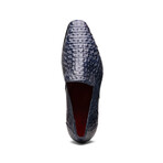 Trento // Caiman Fuscus Loafers // Navy (US: 9.5)