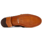 Bianchi // Caiman Fuscus Tassel Loafers // Bay Apache (US: 10.5)