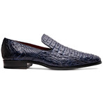 Trento // Caiman Fuscus Loafers // Navy (US: 9.5)