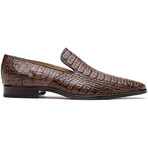 Trento // Caiman Fuscus Loafers // Brown (US: 7)