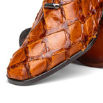 Olivieri // Pirarucu Oxford Shoes // Cognac (US: 8.5)