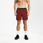 Hiflex-Max Impact Shorts 6" Unlined // Burgundy (XS)