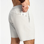 Hiflex Legacy Shorts 5" Lined // Silver Gray (XS)