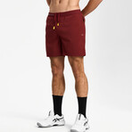 Hiflex Legacy Shorts 7" Lined // Burgundy (XS)