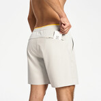 Hiflex Aero Shorts 7" Lined // Silver Gray (XS)