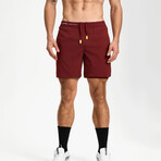 Hiflex Legacy Shorts 7" Lined // Burgundy (XS)