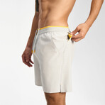 Hiflex Aero Shorts 7" Lined // Silver Gray (XS)