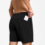 Hiflex-Max Impact Shorts 6" Unlined // Black (XS)