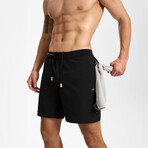 Hiflex-Max Impact Shorts 6" Unlined // Black (XS)