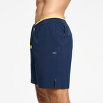 Hiflex Aero Shorts 7" Lined // Midnight Blue (XS)