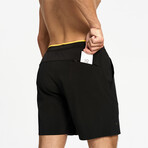 Hiflex Aero Shorts 7" Lined // Black (XS)