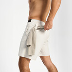 Hiflex-Max Impact Shorts 6" Unlined // Silver Gray (XS)