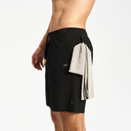 Hiflex-Max Impact Shorts 6" Unlined // Black (XS)