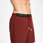 Hiflex-Max Impact Shorts 6" Unlined // Burgundy (XS)