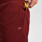 Hiflex Legacy Shorts 5" Lined // Burgundy (XS)