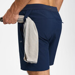 Hiflex Legacy Shorts 5" Lined // Midnight Blue (XS)