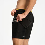 Hiflex Aero Shorts 7" Lined // Black (XS)