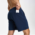 Hiflex-Max Impact Shorts 6" Lined // Midnight Blue (XS)