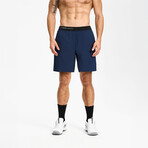 Hiflex-Max Impact Shorts 8" Lined // Midnight Blue (XS)