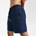 Hiflex-Max Impact Shorts 6" Lined // Midnight Blue (XS)