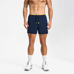 Hiflex Aero Shorts 5" Unlined // Midnight Blue (XS)