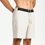 Hiflex-Max Impact Shorts 8" Lined // Silver Gray (XS)