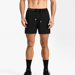 Hiflex Legacy Shorts 5" Lined // Black (XS)