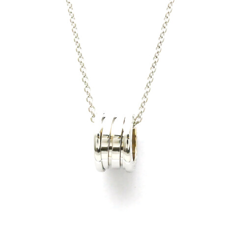 Bulgari // 18k White Gold B.zero1 Necklace // 15.74" // Store Display