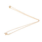 Louis Vuitton // 18k Rose Gold Pendentif Monogram Idylle Diamond Necklace // 14.96"-15.74" // Store Display