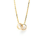 Cartier // 18k Yellow Gold Love Baby Necklace // 17.32" // Store Display